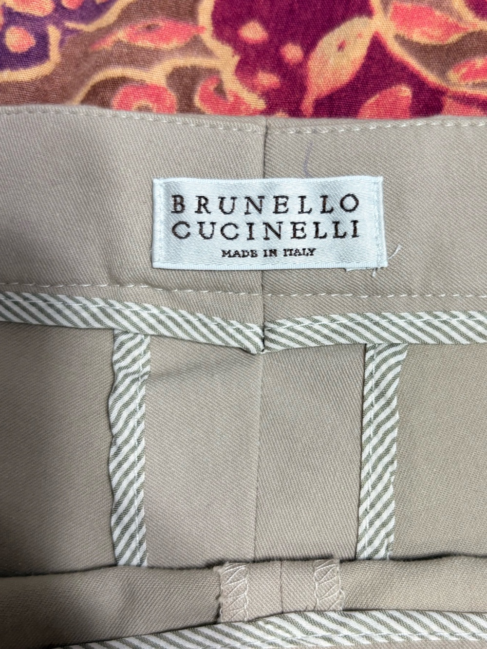 Brunello Cucinelli Women Skinny Equestrian Minimalist Italian Cream Pants Sz 4 - Picture 10 of 16